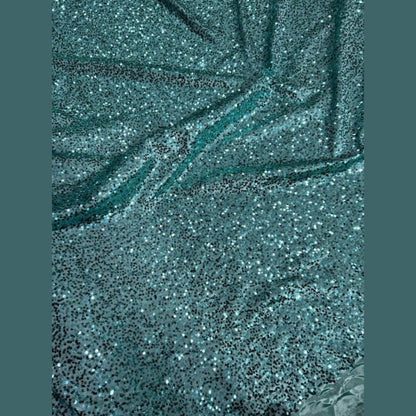 Disc Sequin Micro Dot Dangle Taffeta Fabric  by the yard - New Star Fabrics