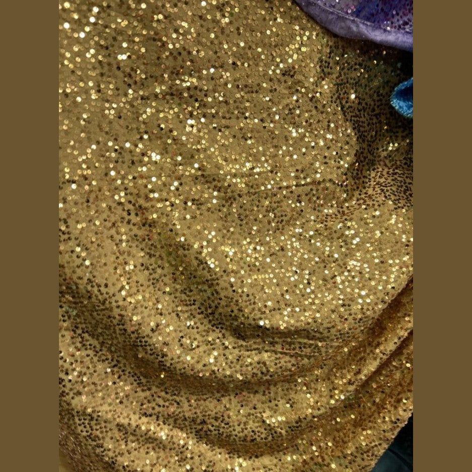 Disc Sequin Micro Dot Dangle Taffeta Fabric  by the yard - New Star Fabrics