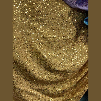 Disc Sequin Micro Dot Dangle Taffeta Fabric  by the yard - New Star Fabrics