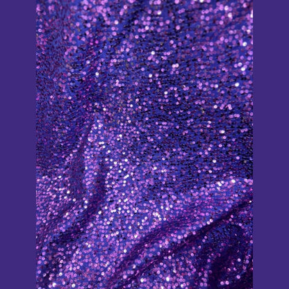 Disc Sequin Micro Dot Dangle Taffeta Fabric  by the yard - New Star Fabrics