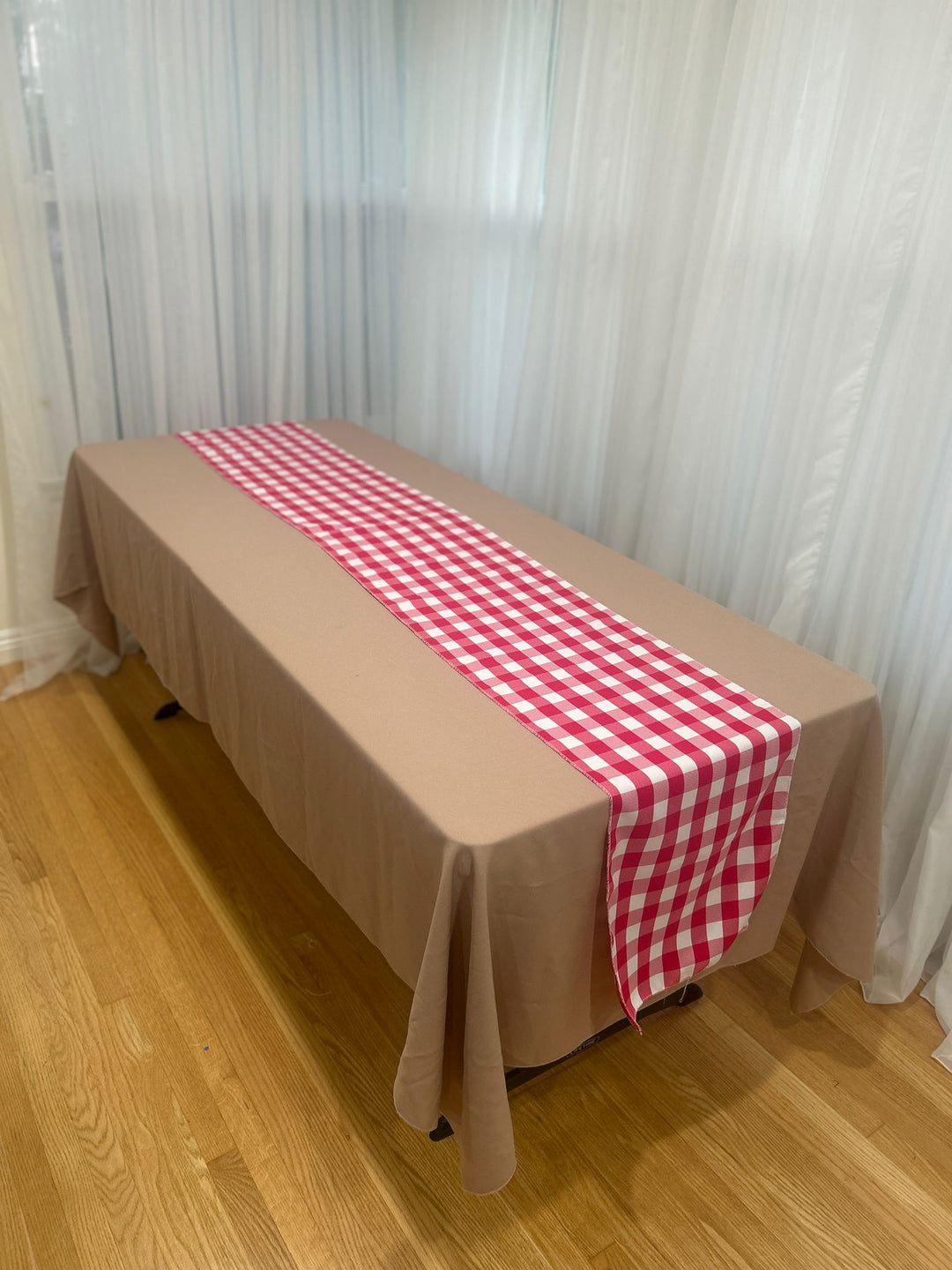 Buffalo Plaid Checkered Table Runner - 14"x108"