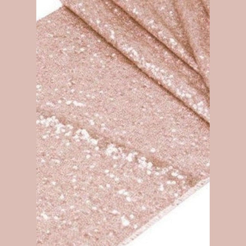 Glitez Sequin Table Runner  11'' by 96'' - New Star Fabrics