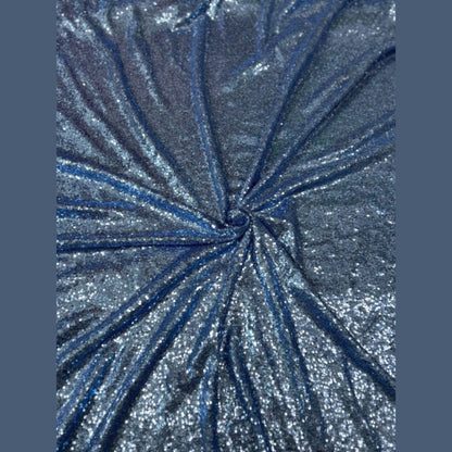 Glitz Sequin Mini Disc Fabric by the yard - New Star Fabrics