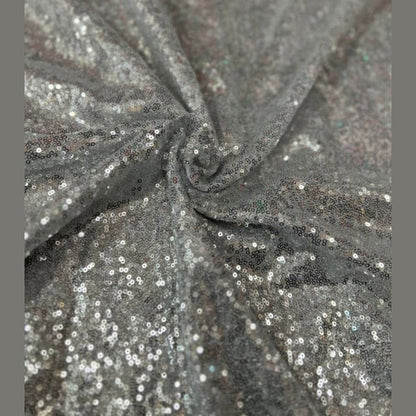 Glitz Sequin Mini Disc Fabric by the yard - New Star Fabrics