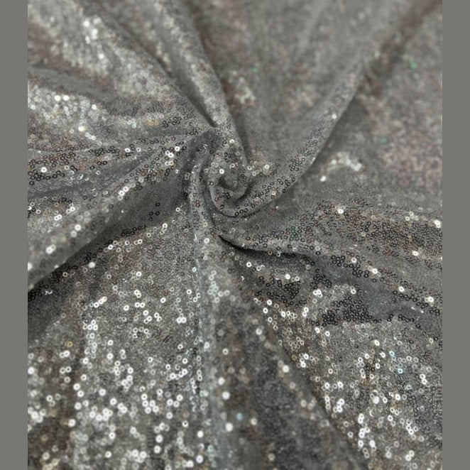 Glitz Sequin Mini Disc Fabric by the yard - New Star Fabrics