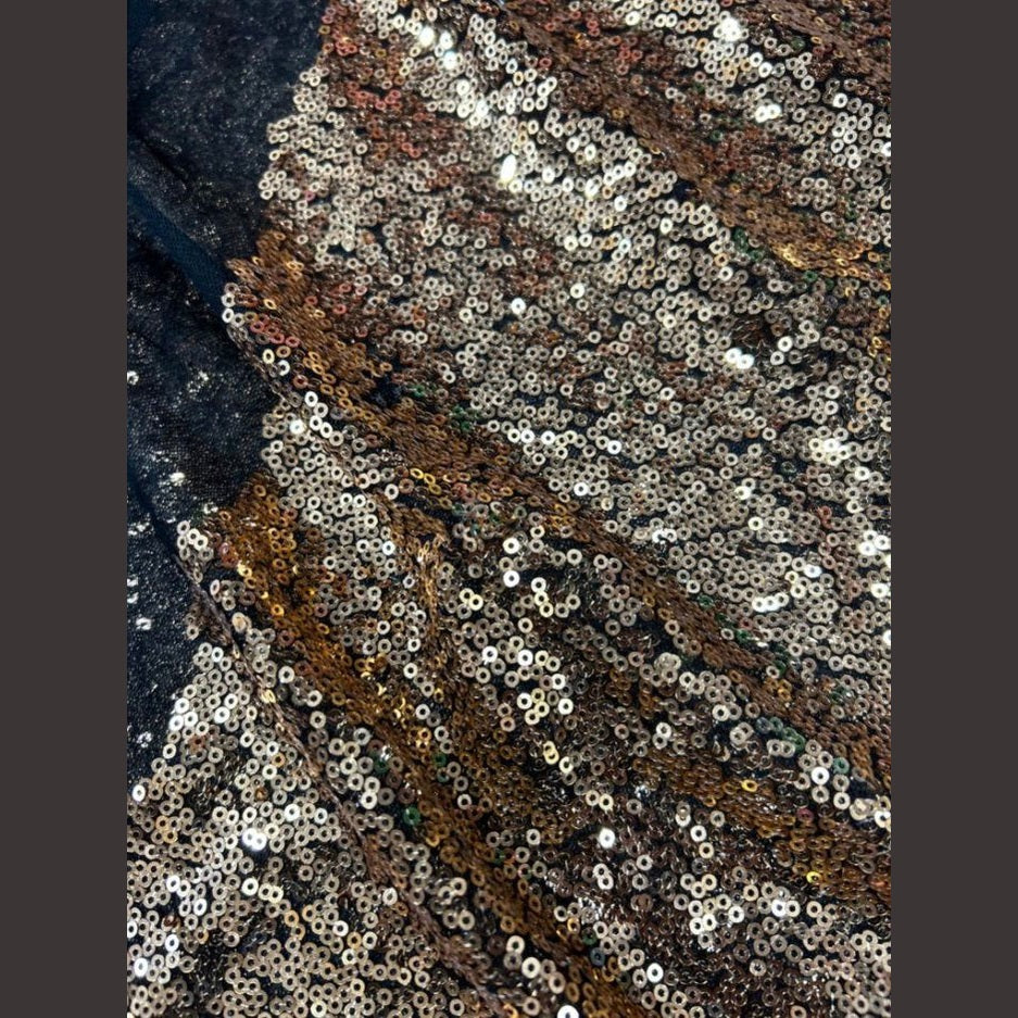 Glitz Sequin Mini Disc Fabric by the yard - New Star Fabrics