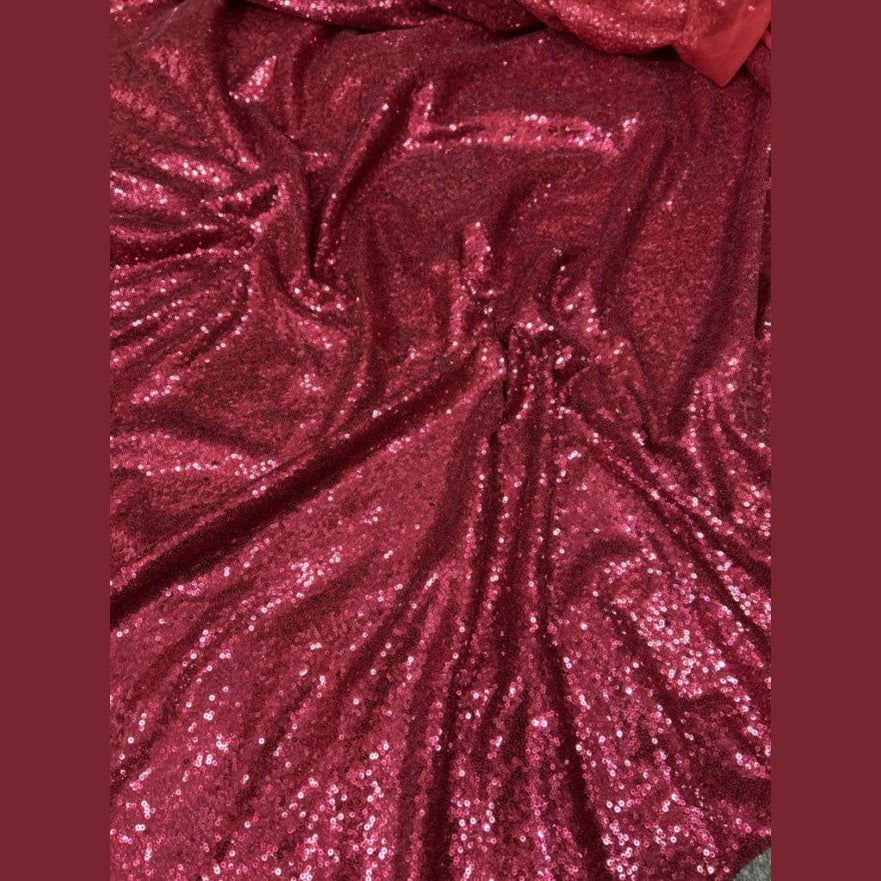 Glitz Sequin Mini Disc Fabric by the yard - New Star Fabrics