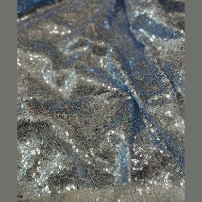 Glitz Sequin Mini Disc Fabric by the yard - New Star Fabrics