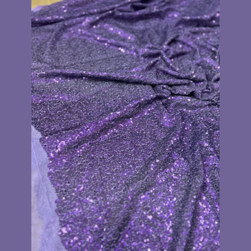 Glitz Sequin Mini Disc Fabric by the yard - New Star Fabrics