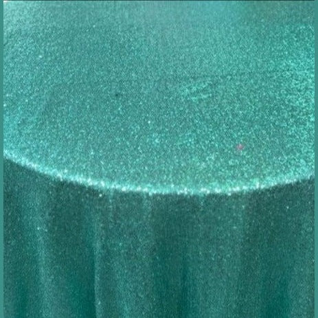Glitz Sequin Tablecloth 108'' Round - New Star Fabrics