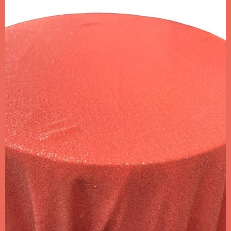 Glitz Sequin Tablecloth 120'' Round - New Star Fabrics