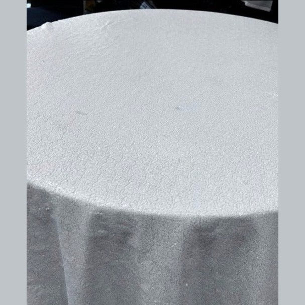 Glitz Sequin Tablecloth 120'' Round - New Star Fabrics