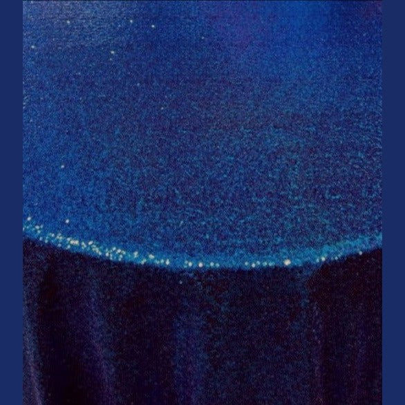 Glitz Sequin Tablecloth 120'' Round - New Star Fabrics