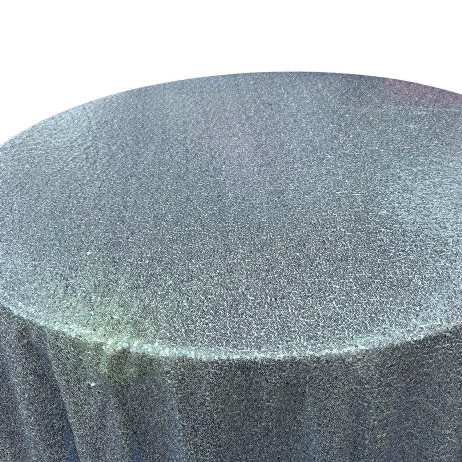 Glitz Sequin Tablecloth 90'' Round - New Star Fabrics