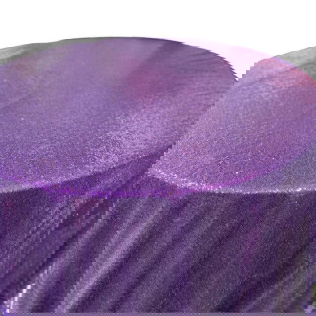 Glitz Sequin Tablecloth 90'' Round - New Star Fabrics