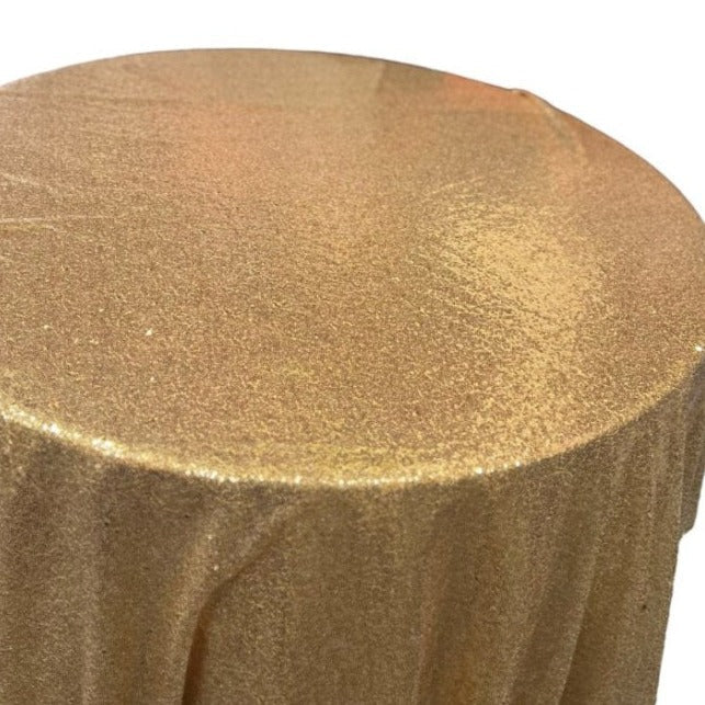 Glitz Sequin Tablecloth 90'' Round - New Star Fabrics