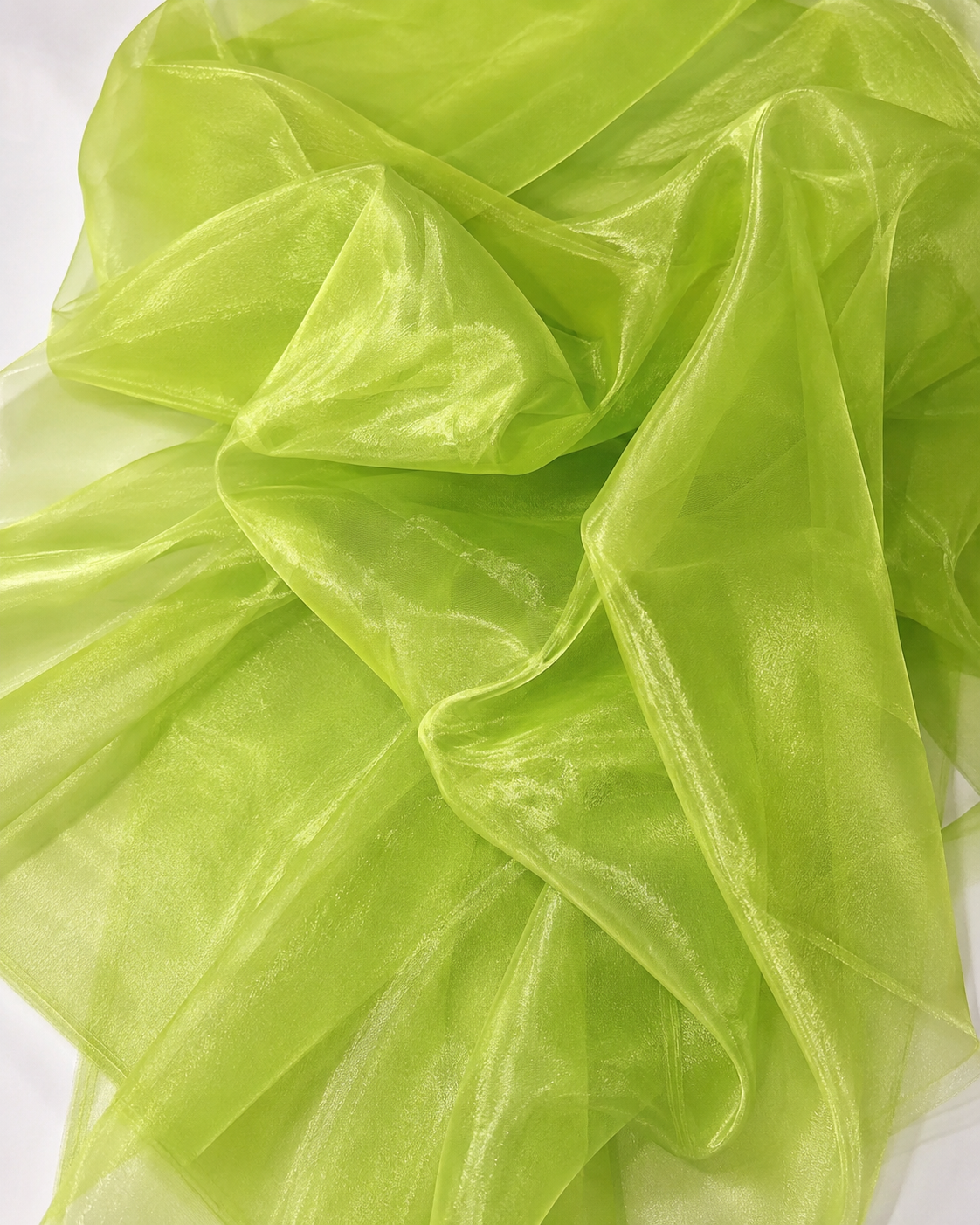 Organza Fabric by the Yard – Sheer Shimmering Fabric for Weddings & Decor