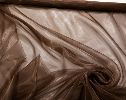 Organza Fabric by the Yard – Sheer Shimmering Fabric for Weddings & Decor