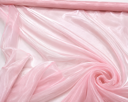 Organza Fabric by the Yard – Sheer Shimmering Fabric for Weddings & Decor