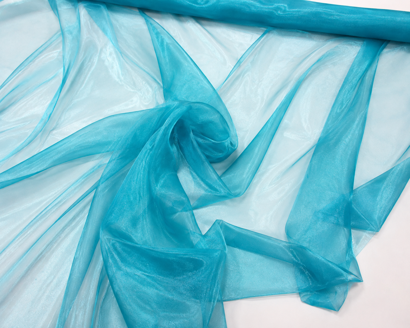 Organza Fabric by the Yard – Sheer Shimmering Fabric for Weddings & Decor