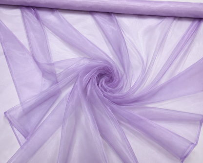 Organza Fabric by the Yard – Sheer Shimmering Fabric for Weddings & Decor