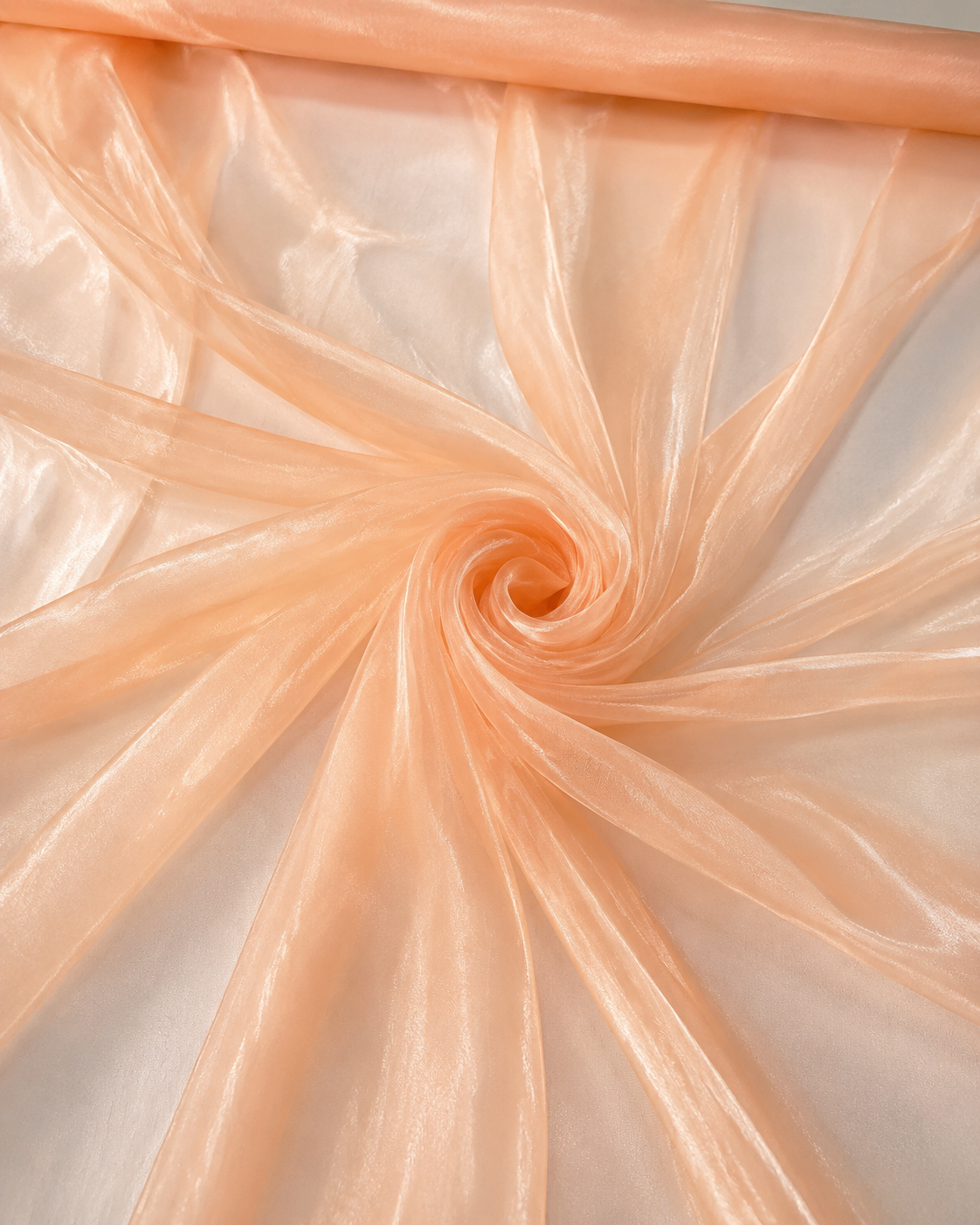 Organza Fabric by the Yard – Sheer Shimmering Fabric for Weddings & Decor