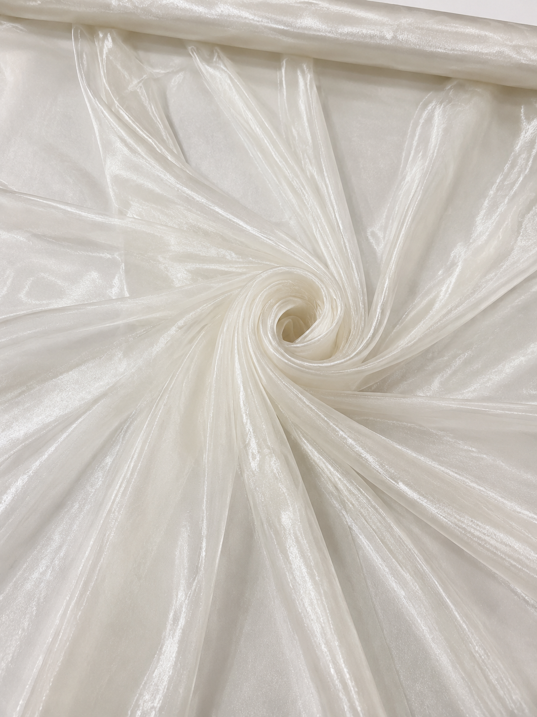 Organza Fabric by the Yard – Sheer Shimmering Fabric for Weddings & Decor