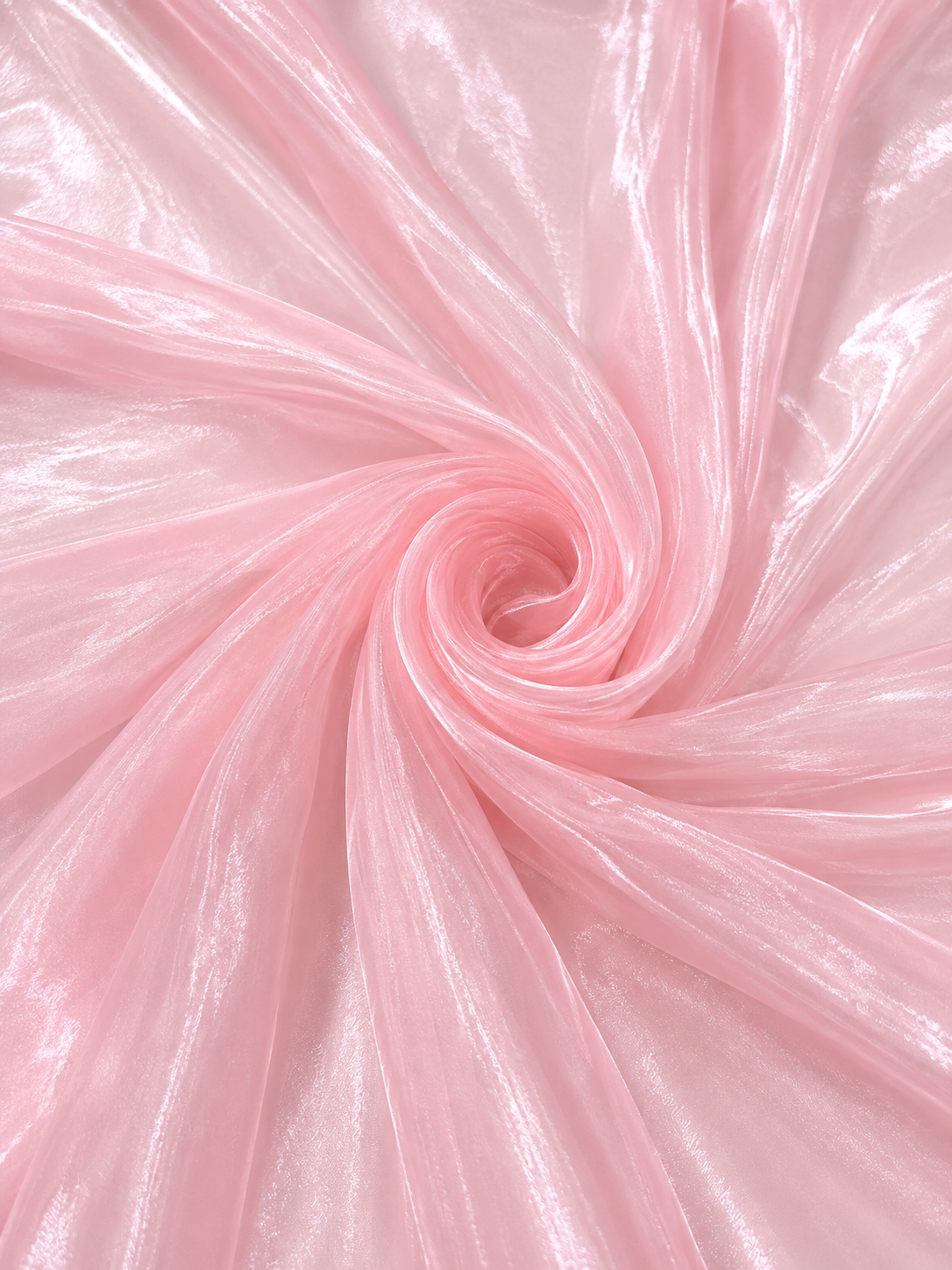 Organza Fabric by the Yard – Sheer Shimmering Fabric for Weddings & Decor