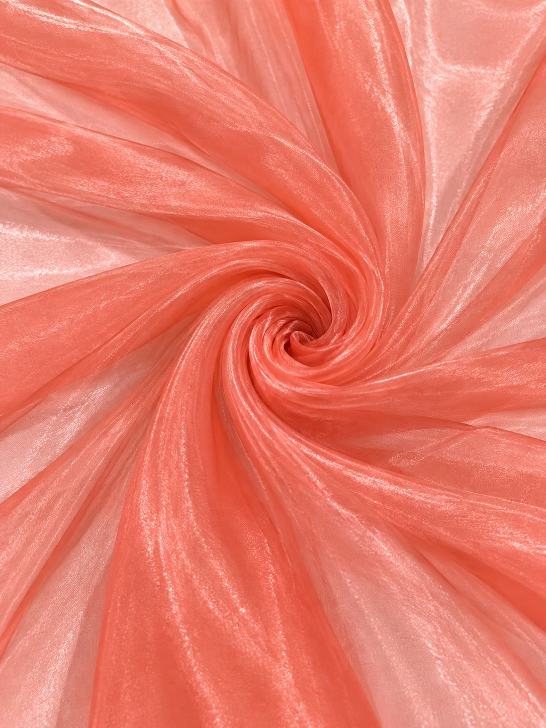Organza Fabric by the Yard – Sheer Shimmering Fabric for Weddings & Decor