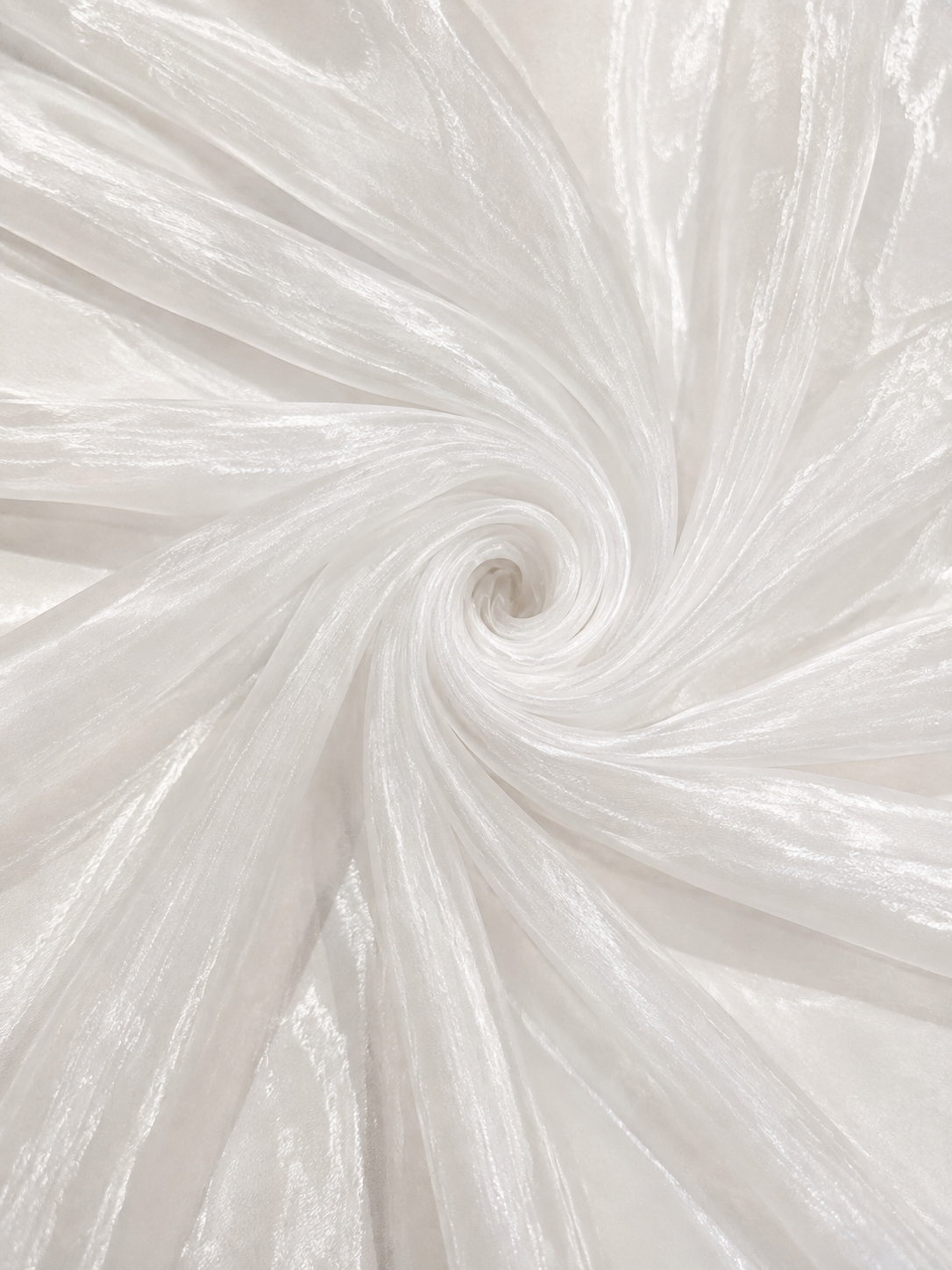Organza Fabric by the Yard – Sheer Shimmering Fabric for Weddings & Decor