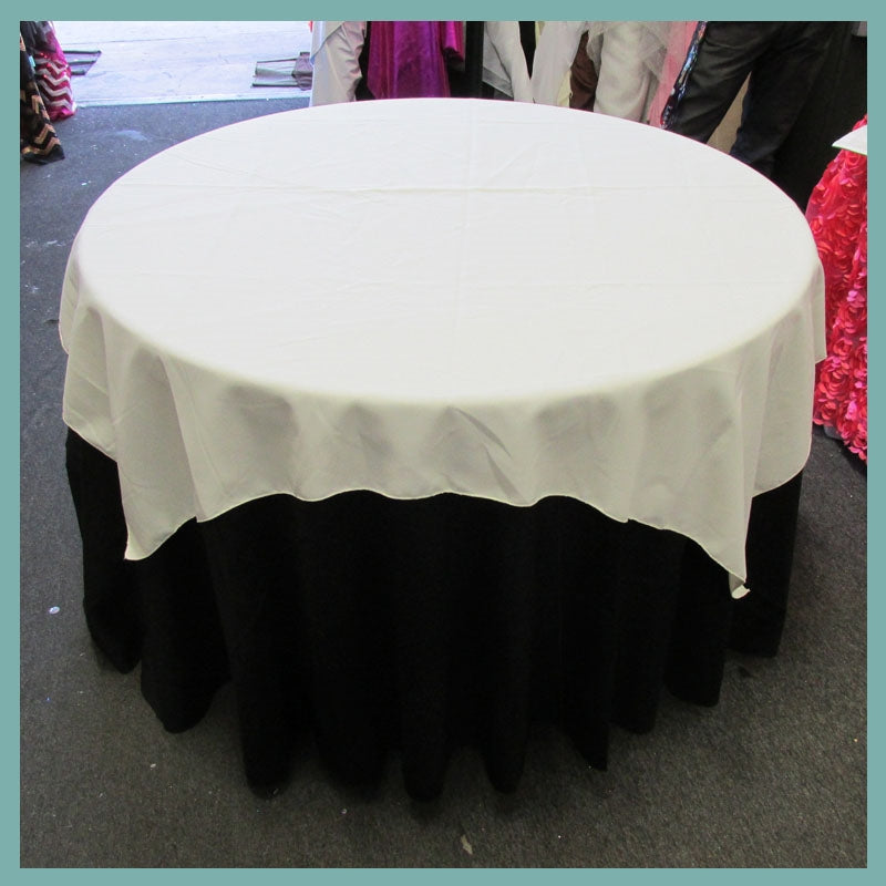 Table Overlay Poly Poplin / Polyester / Gabardine 58 X 58 Inches - New Star Fabrics