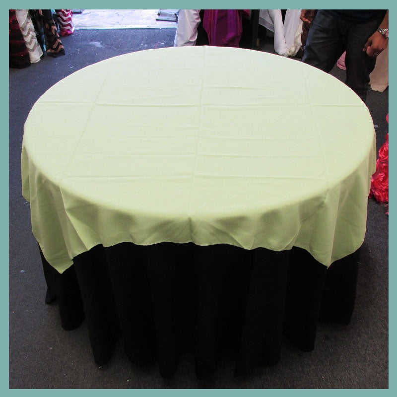 Table Overlay Poly Poplin / Polyester / Gabardine 58 X 58 Inches - New Star Fabrics