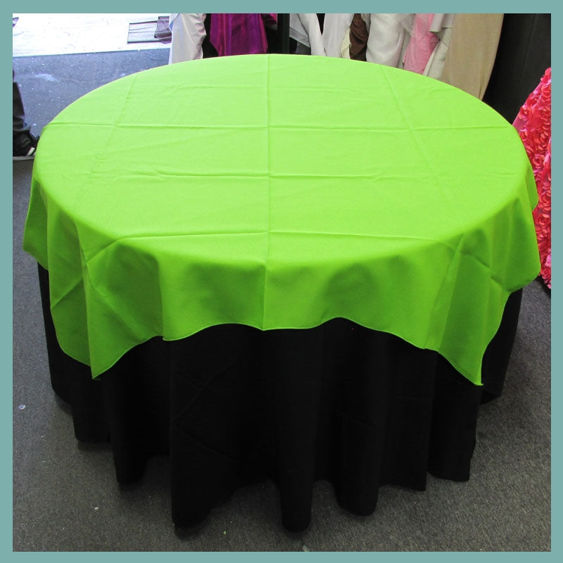 Table Overlay Poly Poplin / Polyester / Gabardine 58 X 58 Inches - New Star Fabrics