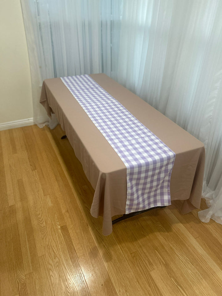 Buffalo Plaid Checkered Table Runner - 14"x108"