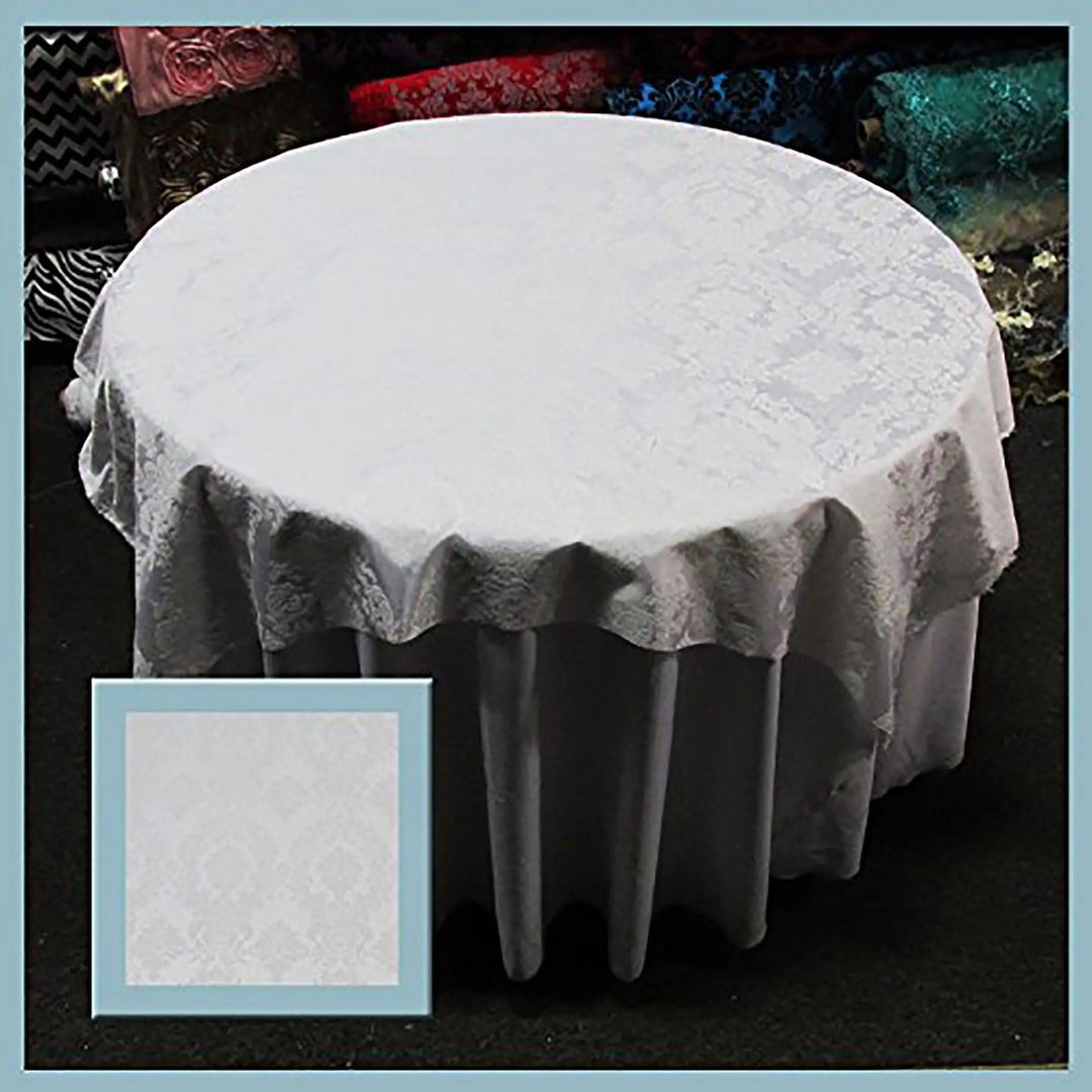 Damask Flocking Taffeta - Table Overlay