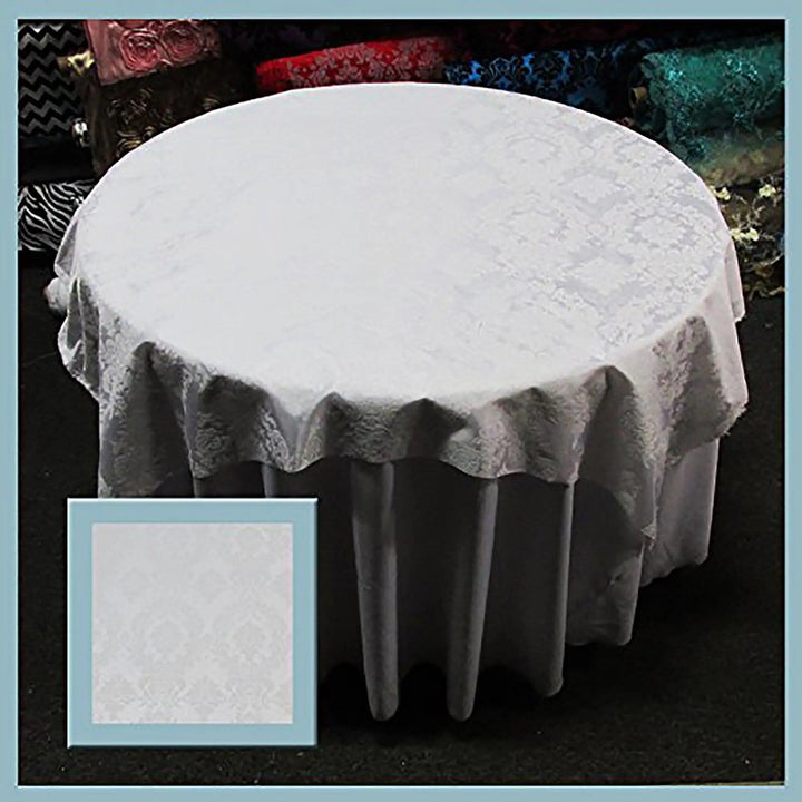 Damask Flocking Taffeta - Table Overlay