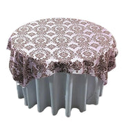 Damask Flocking Taffeta - Table Overlay