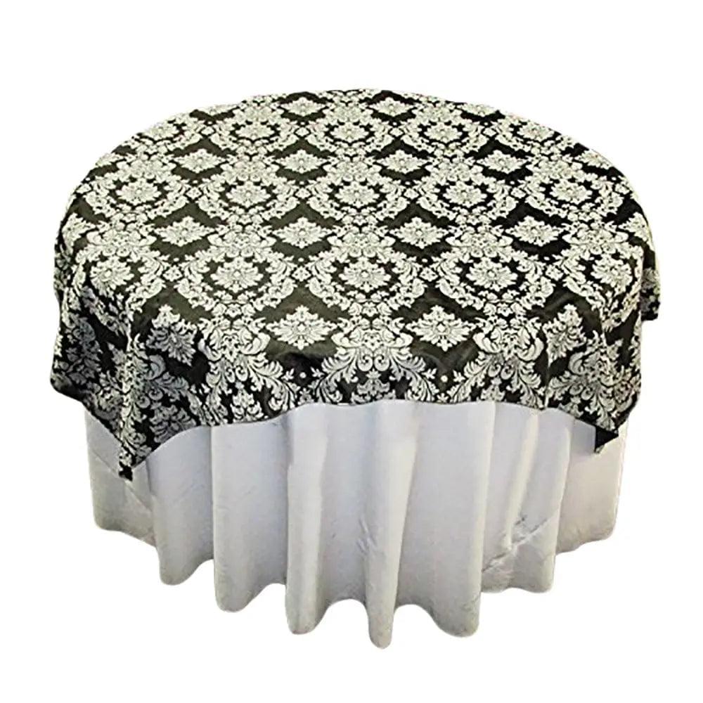 Damask Flocking Taffeta - Table Overlay