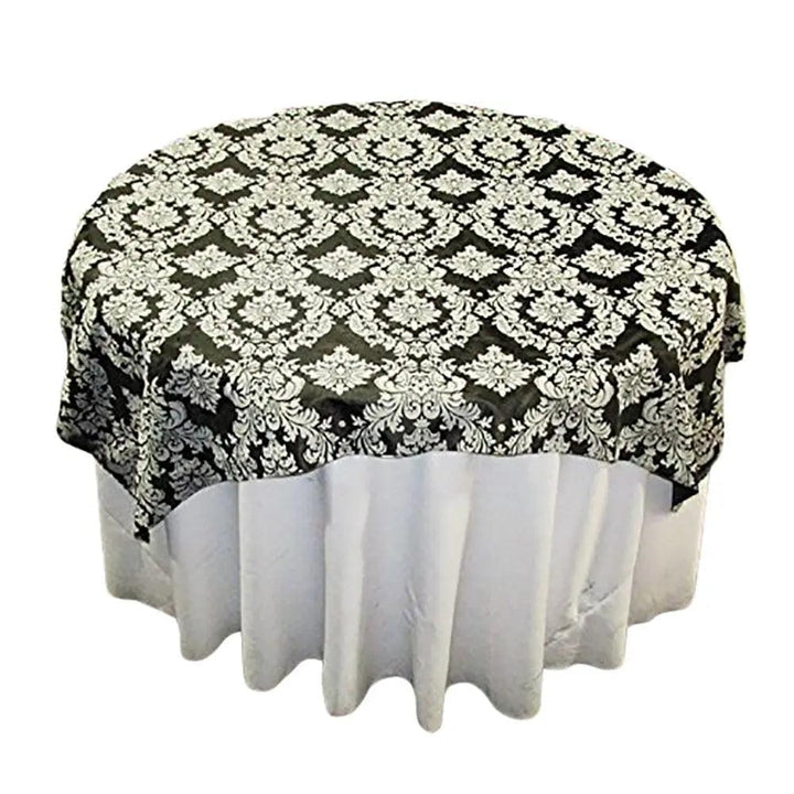 Damask Flocking Taffeta - Table Overlay