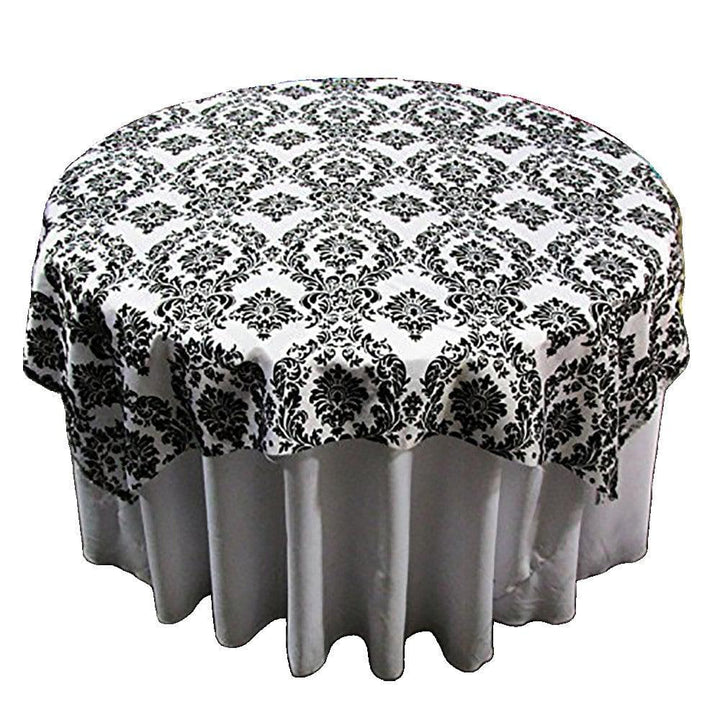 Damask Flocking Taffeta - Table Overlay