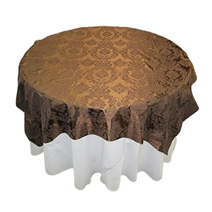 Damask Flocking Taffeta - Table Overlay