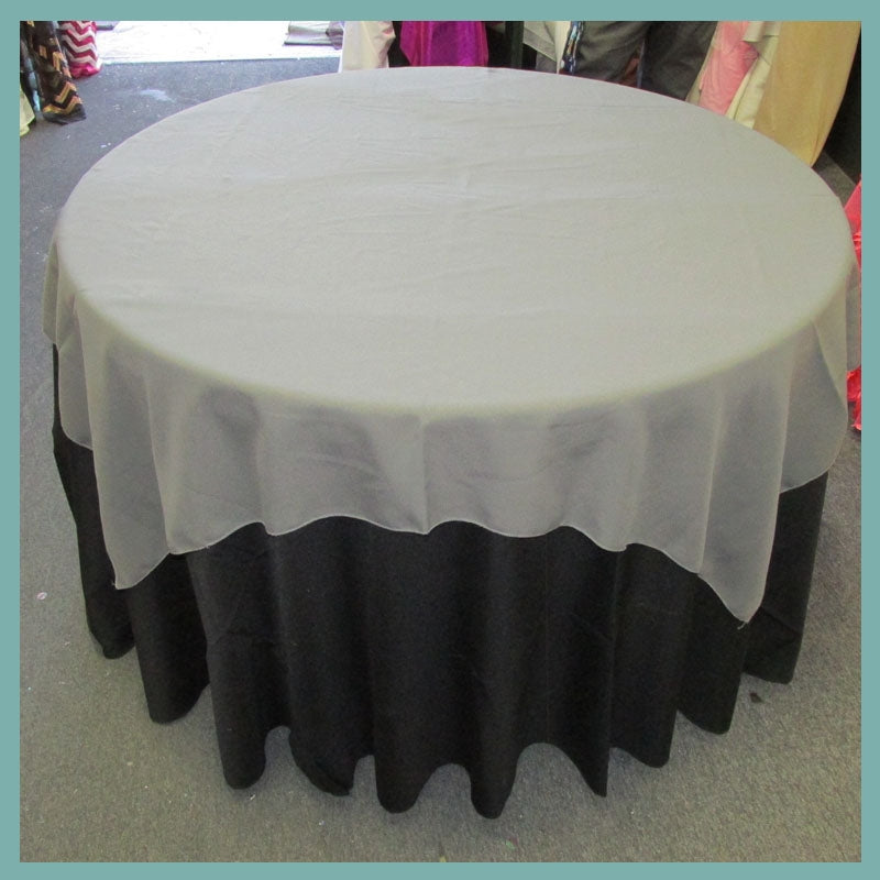 Table Overlay Poly Poplin / Polyester / Gabardine 58 X 58 Inches - New Star Fabrics