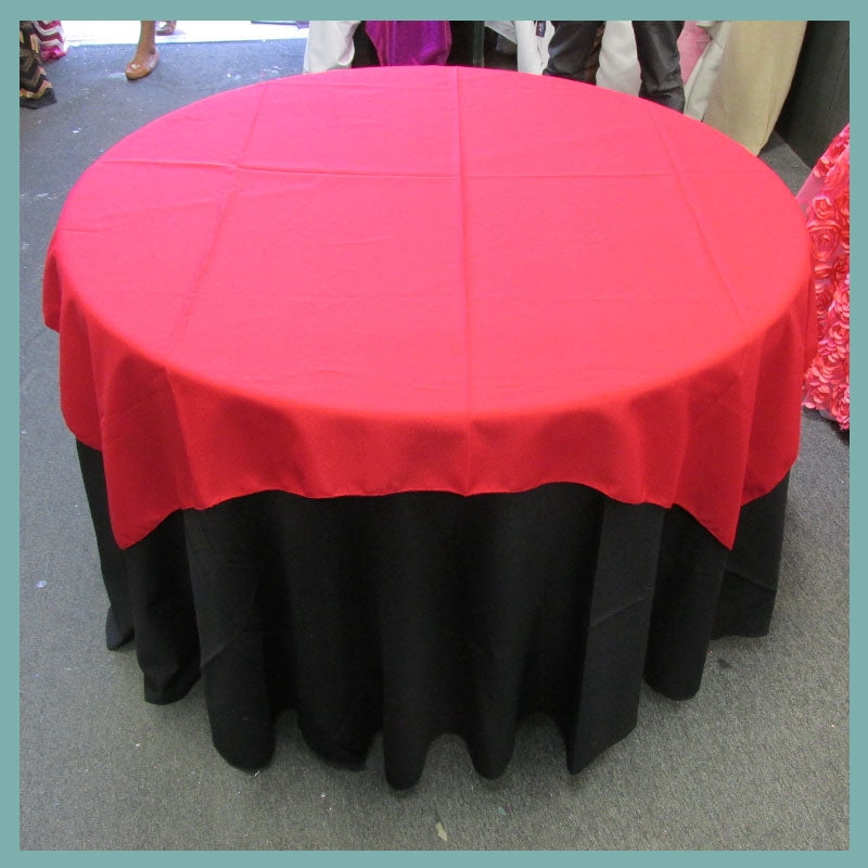 Table Overlay Poly Poplin / Polyester / Gabardine 58 X 58 Inches - New Star Fabrics