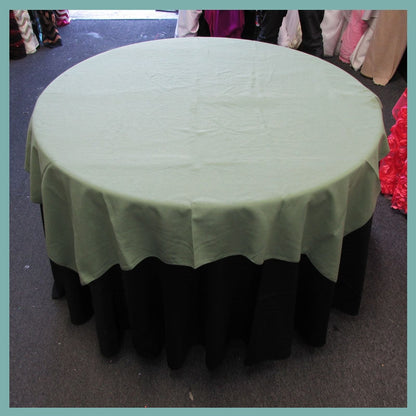 Table Overlay Poly Poplin / Polyester / Gabardine 58 X 58 Inches - New Star Fabrics
