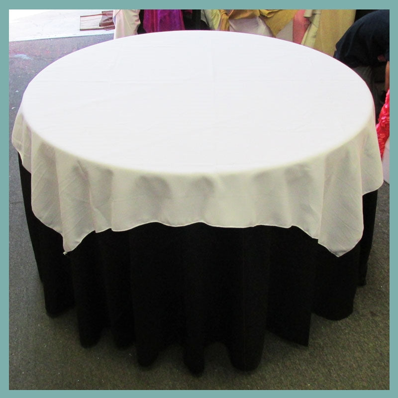 Table Overlay Poly Poplin / Polyester / Gabardine 58 X 58 Inches - New Star Fabrics