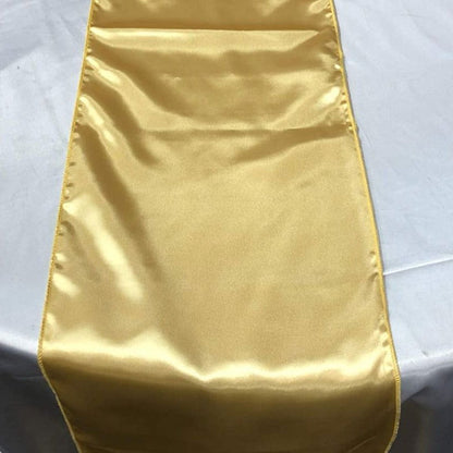 Satin Table Runners 12 by 108 inch - New Star Fabrics