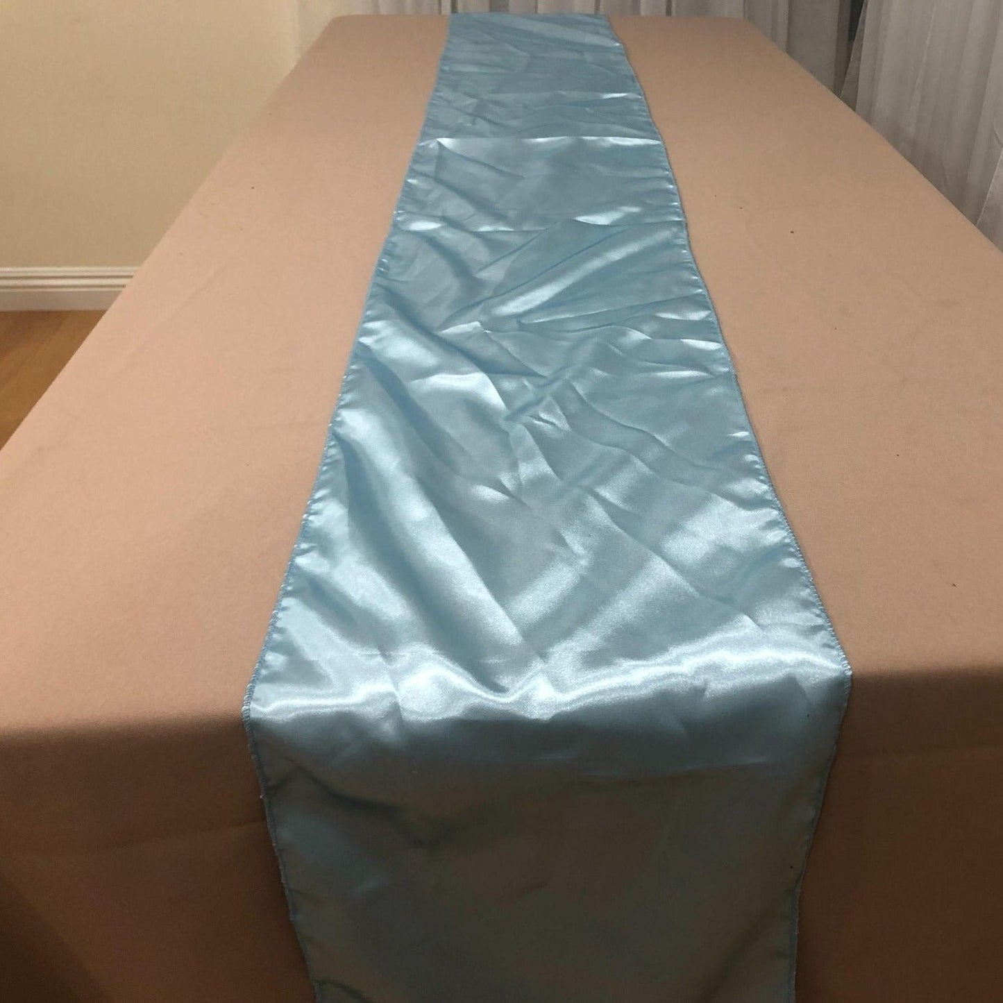 Satin Table Runners 12 by 108 inch - New Star Fabrics