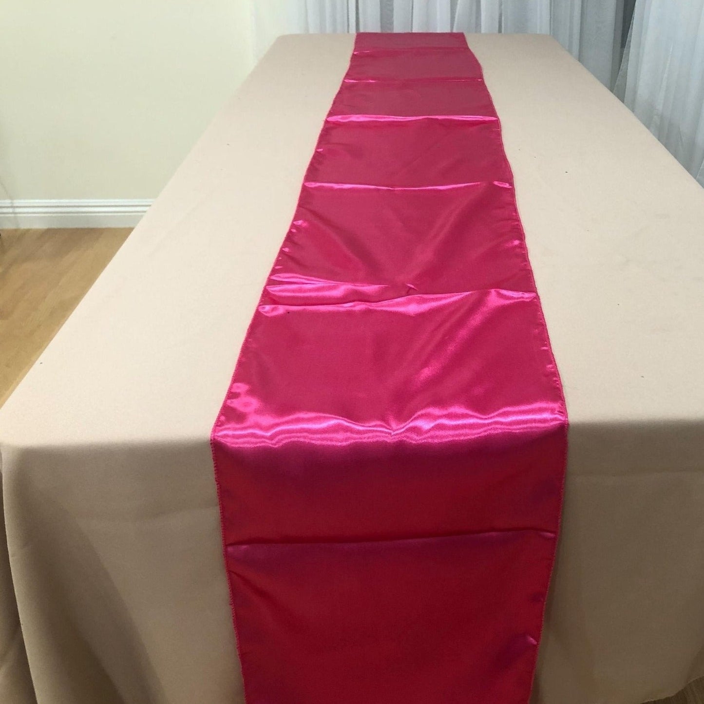 Satin Table Runners 12 by 108 inch - New Star Fabrics