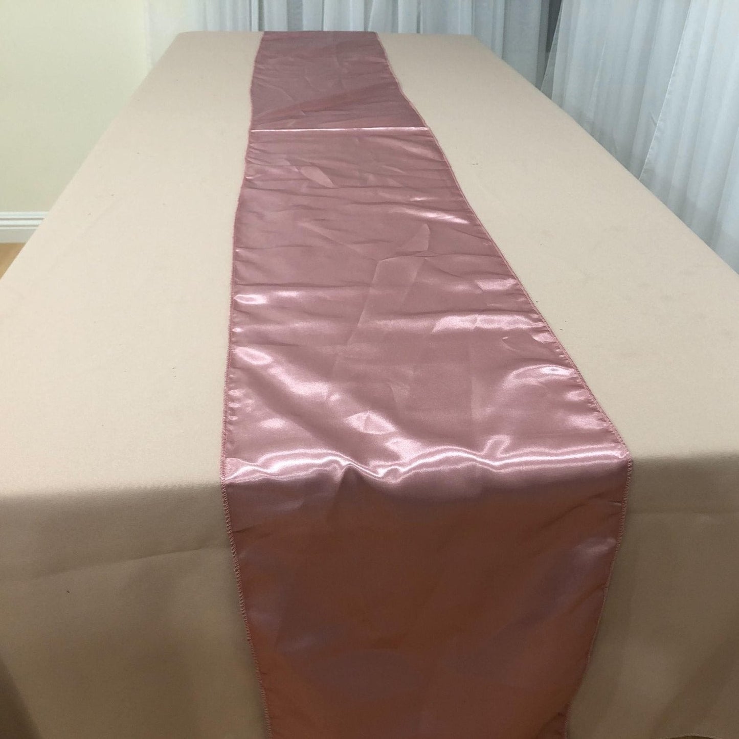 Satin Table Runners 12 by 108 inch - New Star Fabrics