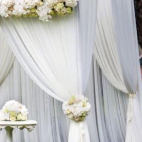 Sheer Voile (118'') by the yard - New Star Fabrics